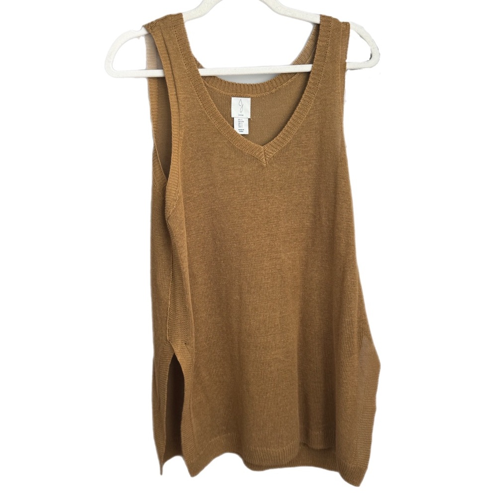 Linen Knit Tank Top NEVER WORN NWOT